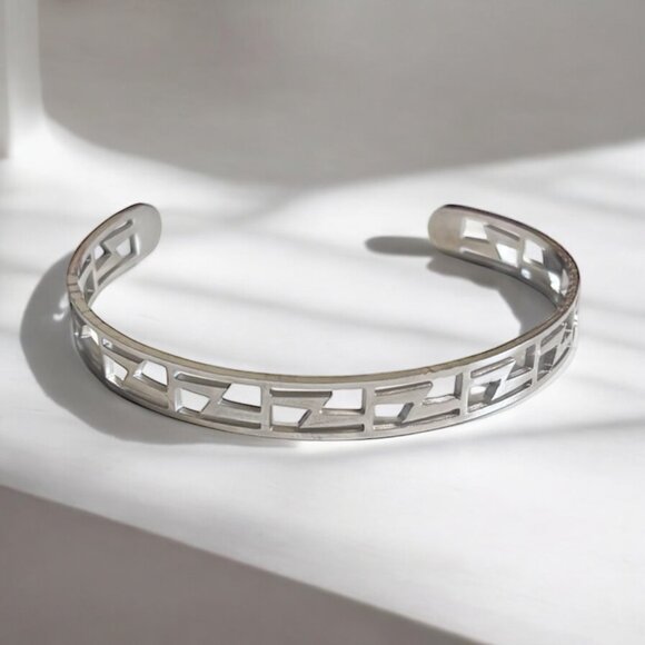 Ring & Cuff Bangle Set - Picture 4 of 6
